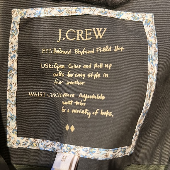 J. Crew green field jacket - Picture 3 of 3